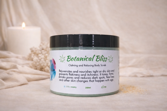 Natural body scrub 250g to remove dead skin and smooth skin