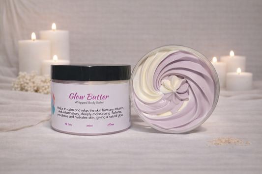 Whipped body butter for soft smooth radiant skin