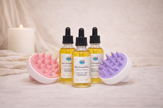 Scalp nourishing hair oil for hair growth and less breakage